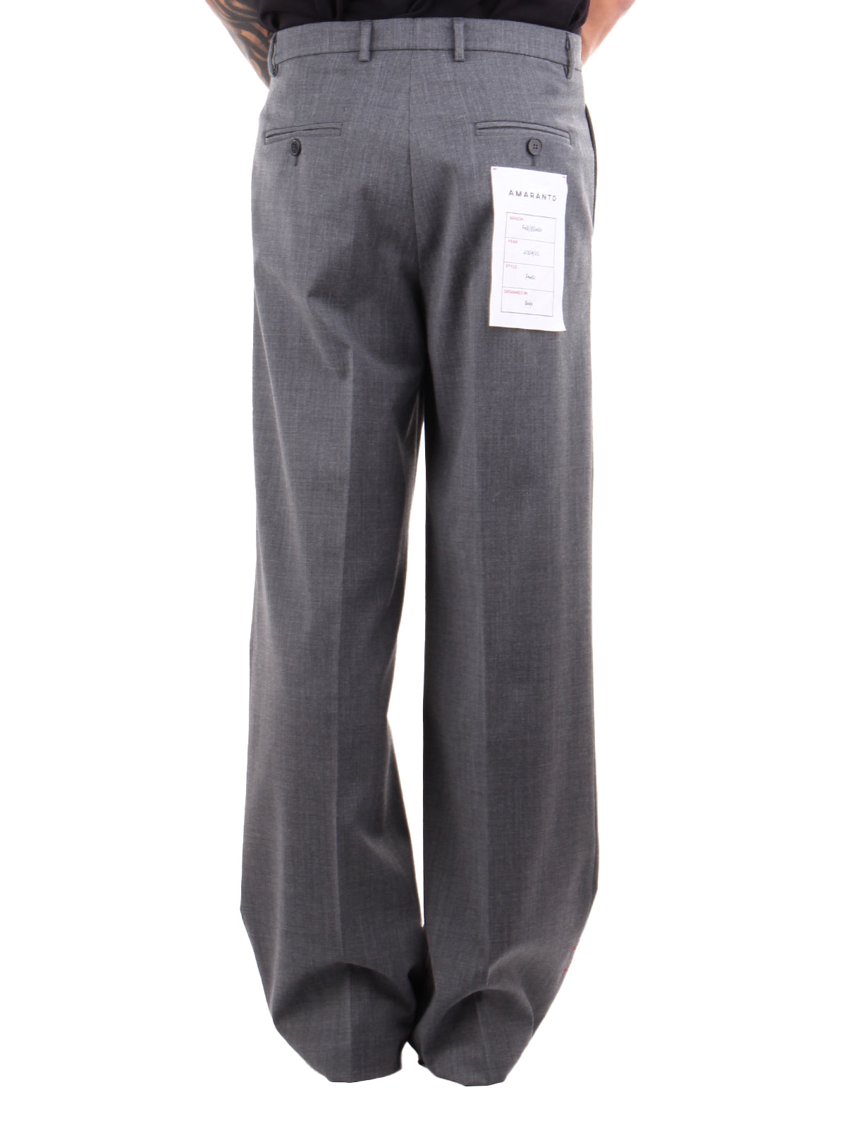 Amaranto PANTALONI Grigio