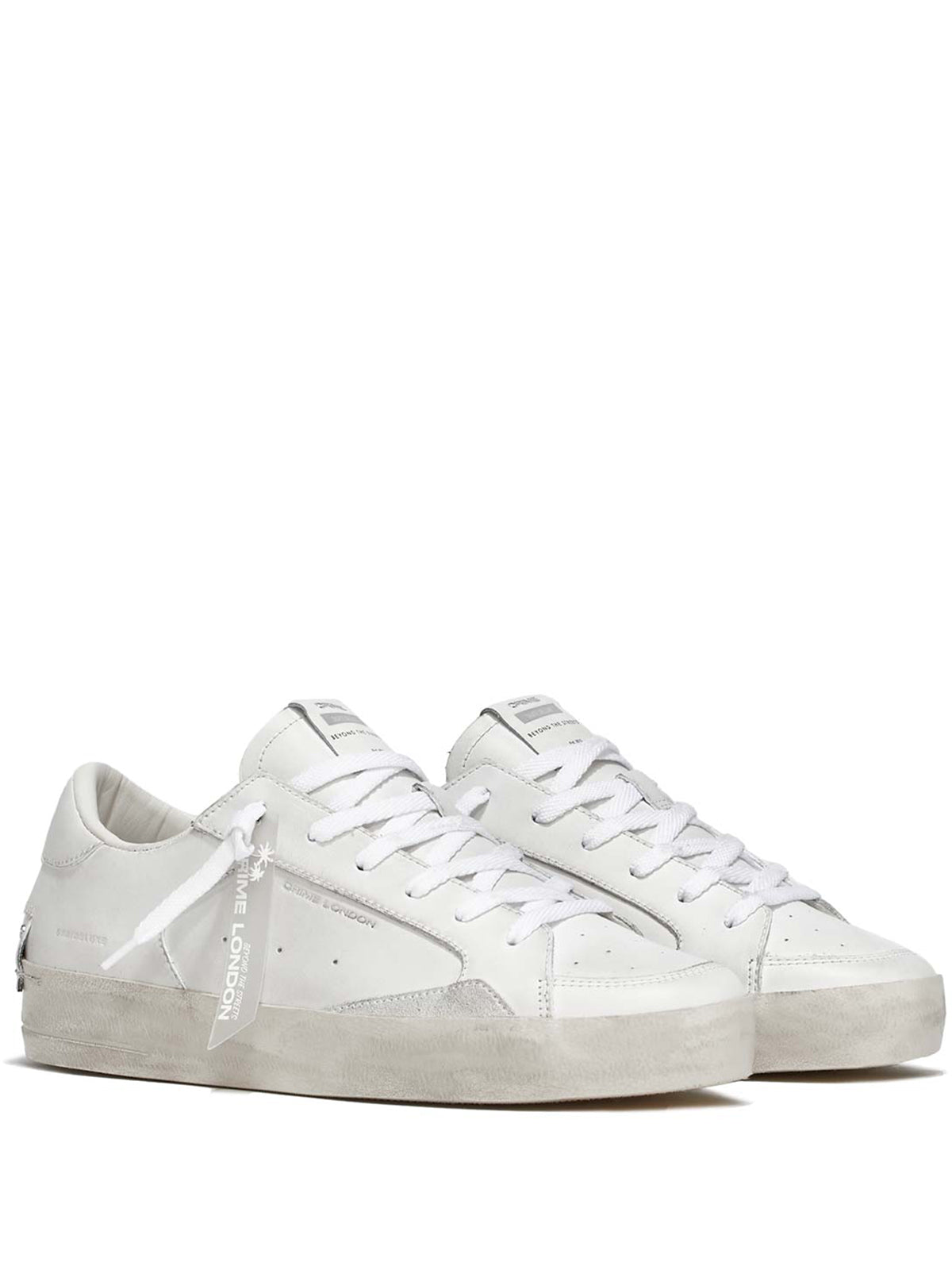 Crime London SNEAKERS Bianco