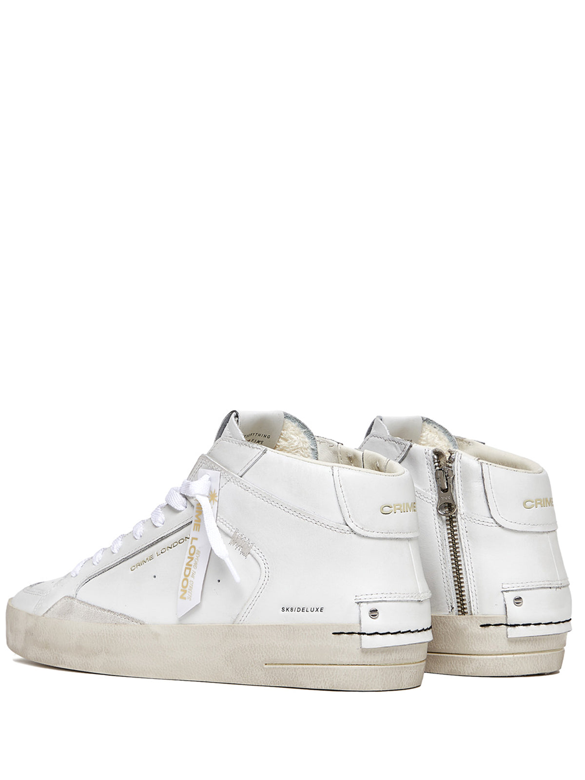 Crime London SNEAKERS Bianco