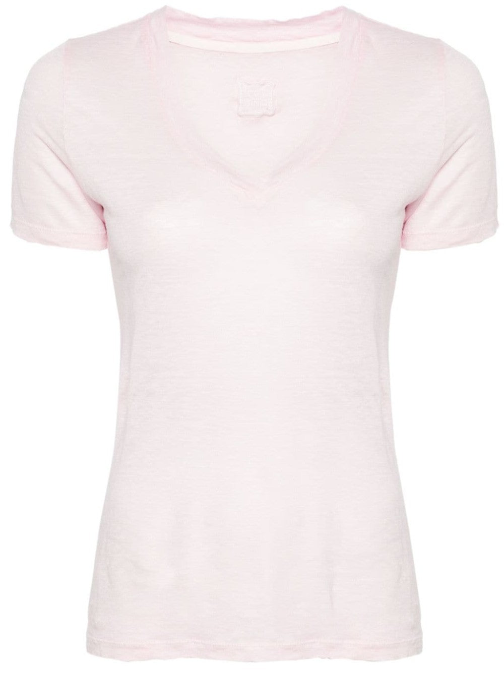 120%lino T-SHIRT Rosa