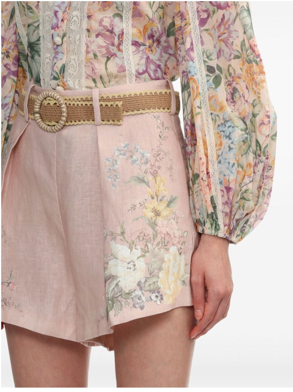 Zimmermann PANTALONI Rosa