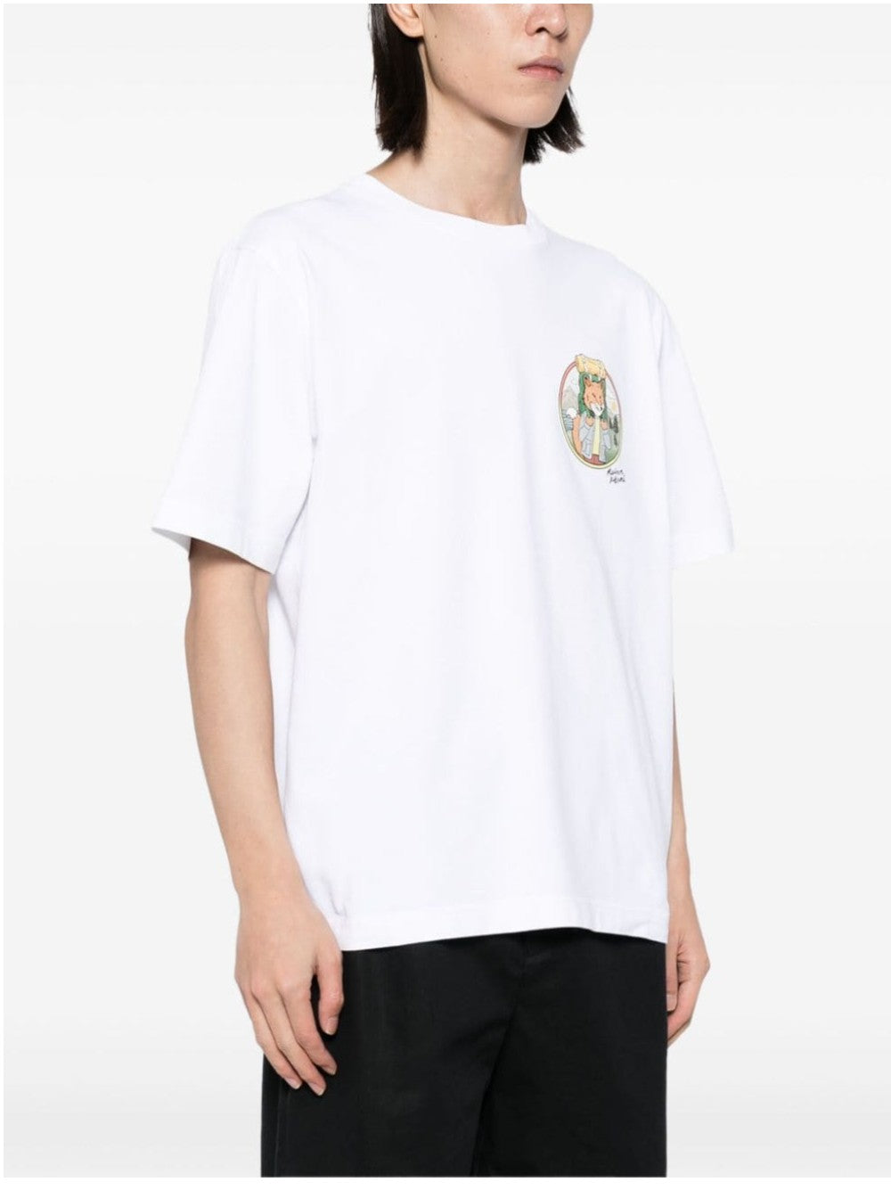 Maison Kitsune T-SHIRT Bianco