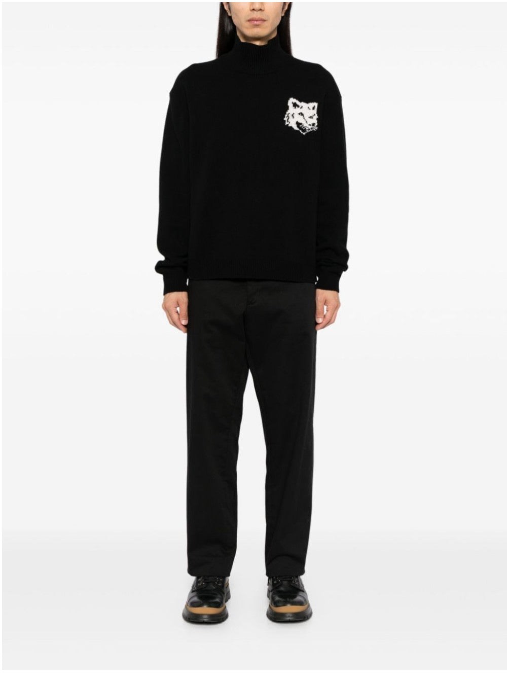 Maison Kitsune FELPE Nero