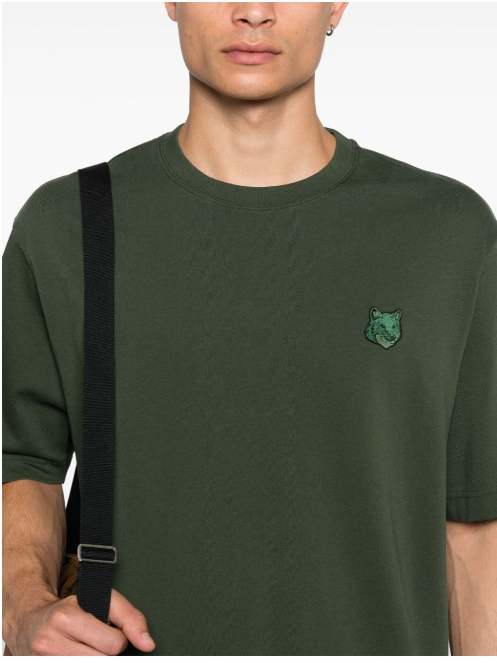 Maison Kitsune T-SHIRT Verde