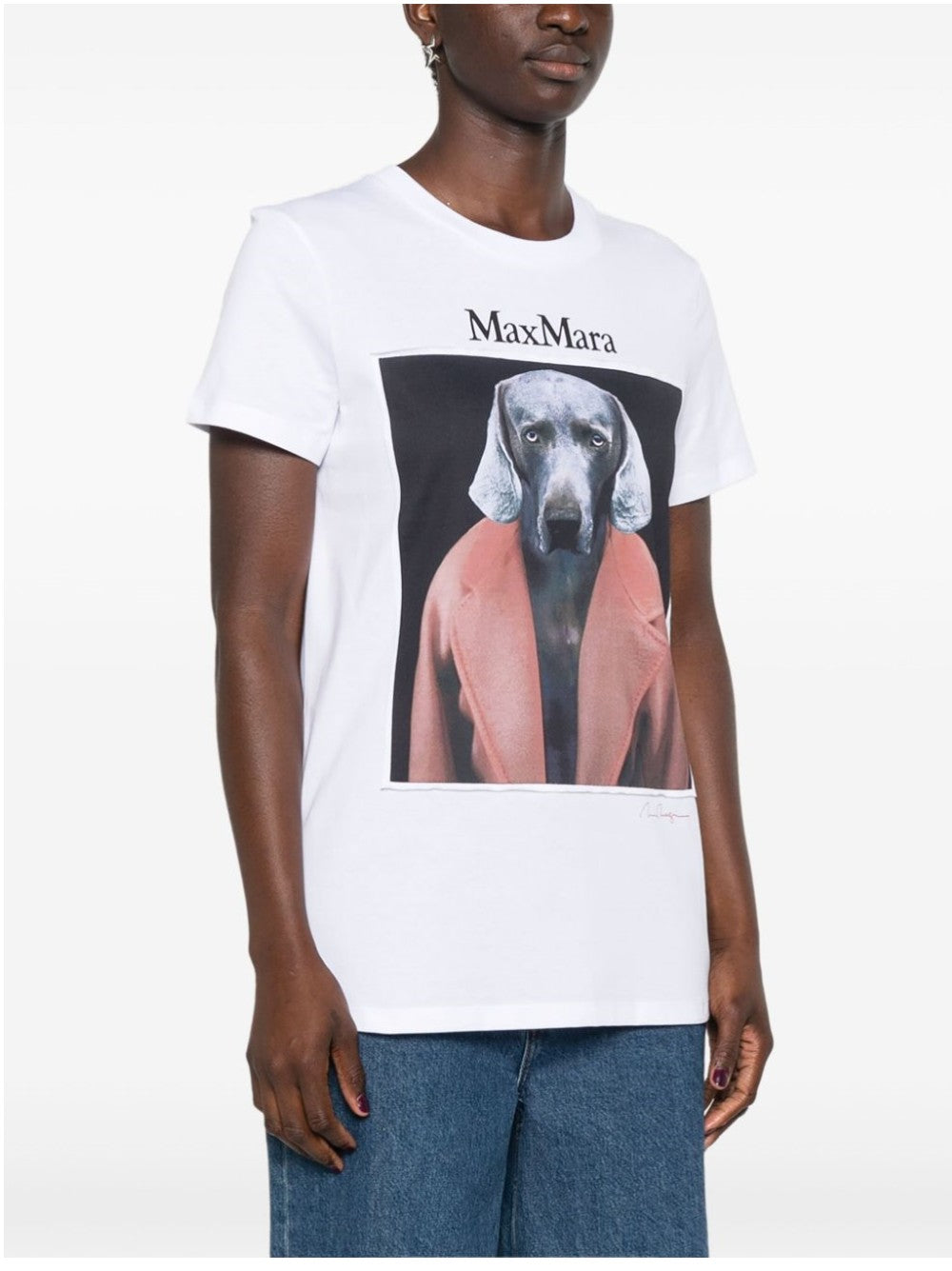 Max Mara T-SHIRT Bianco