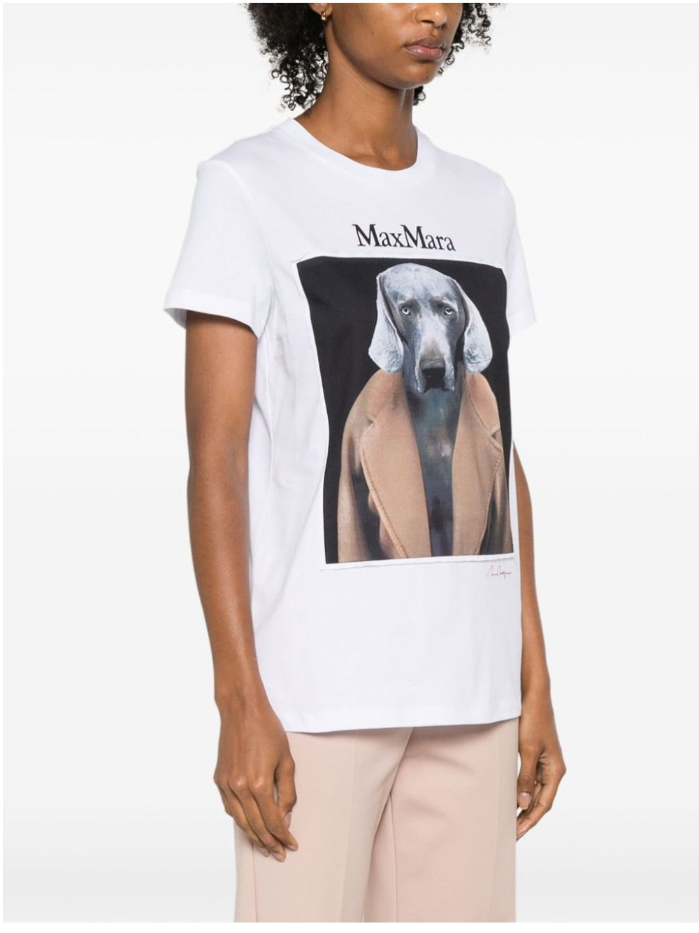 Max Mara T-SHIRT Bianco