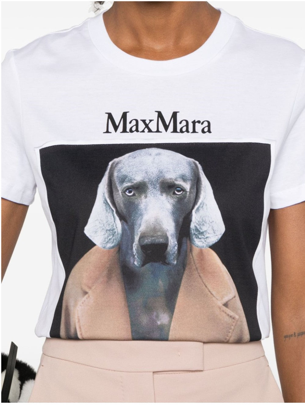 Max Mara T-SHIRT Bianco