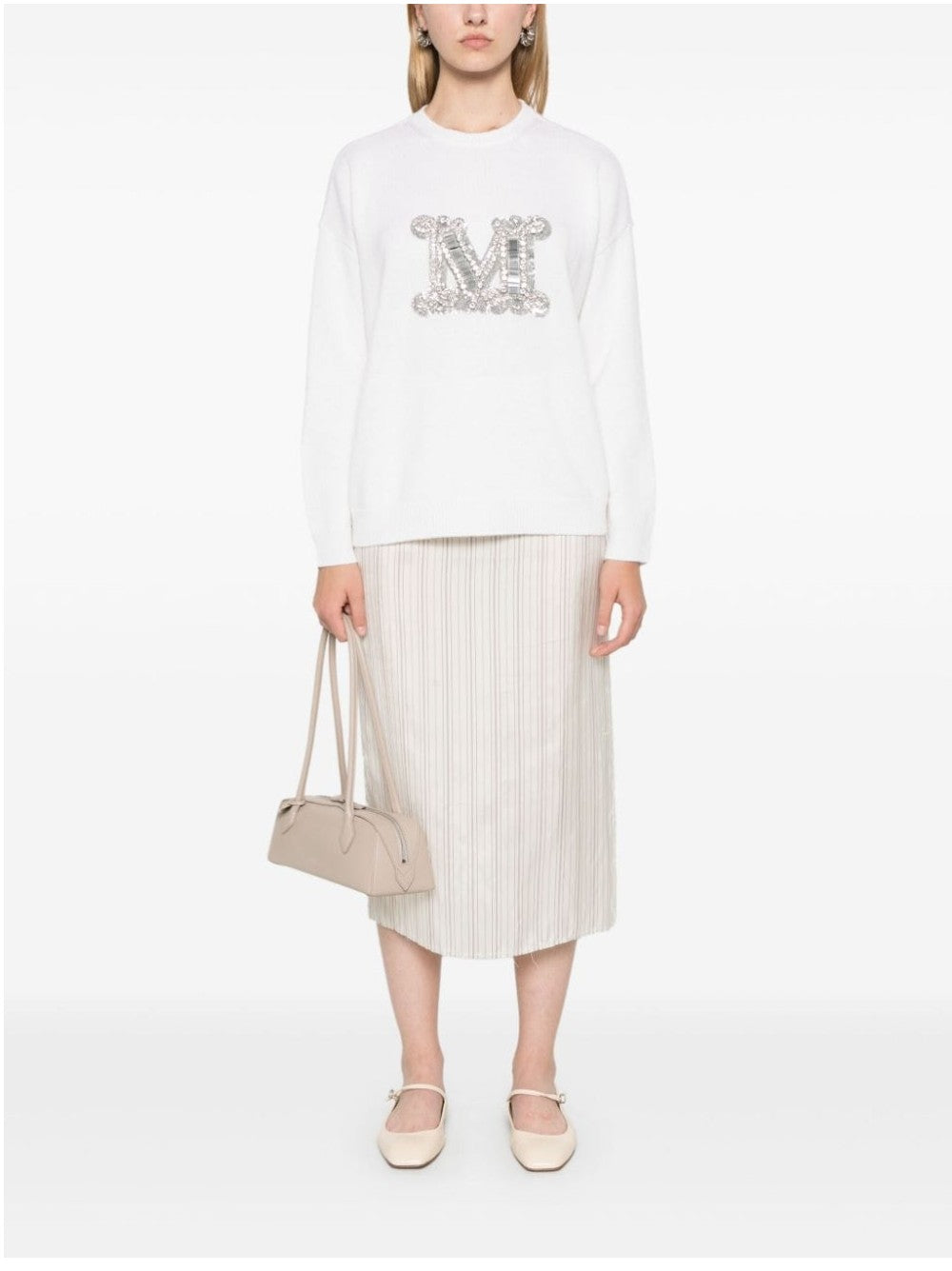 Max Mara FELPE Bianco