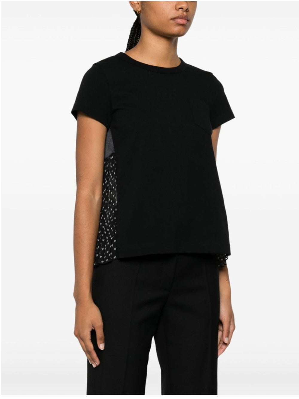 Sacai T-SHIRT Nero