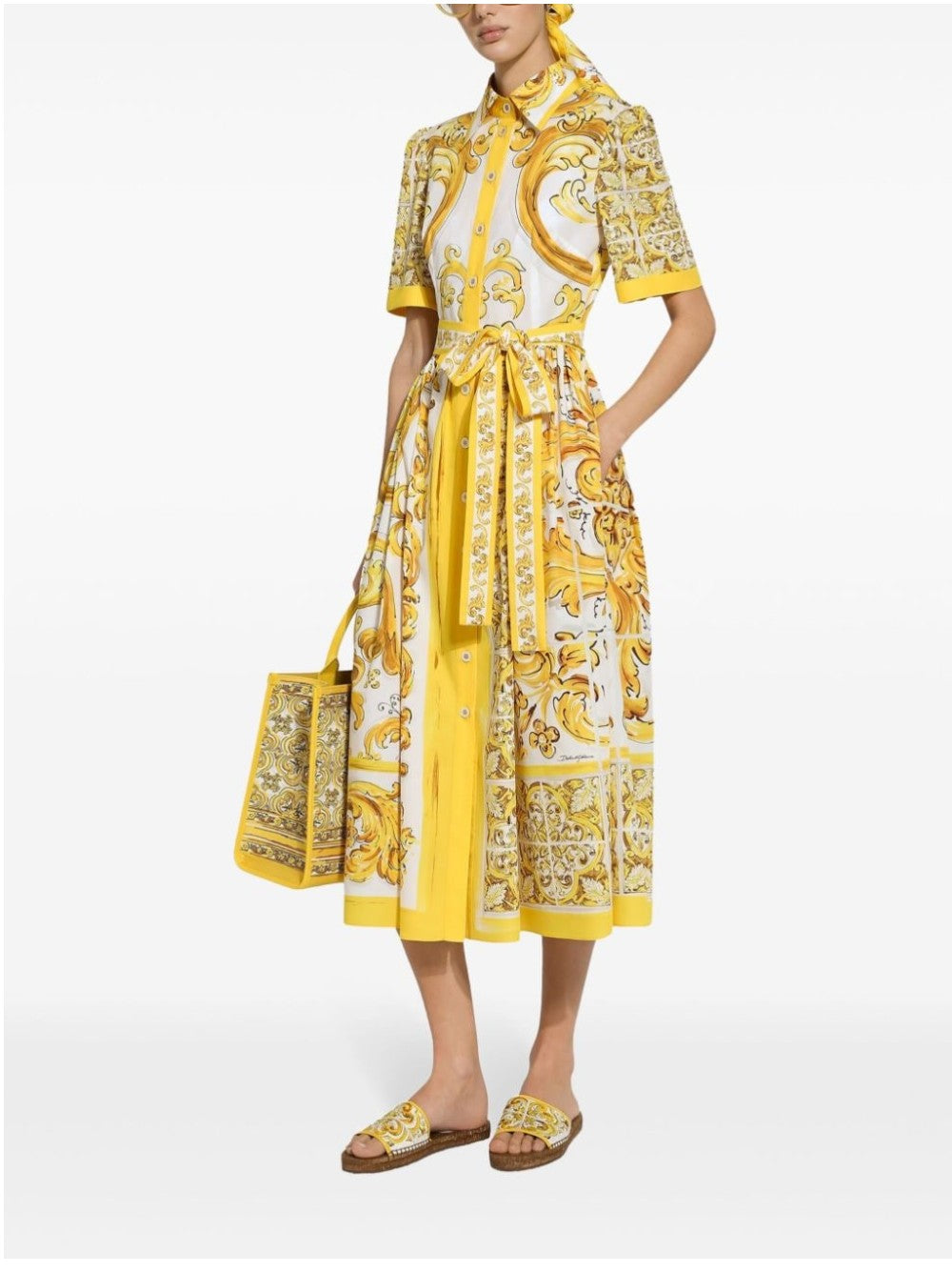 Dolce & Gabbana VESTITI Giallo