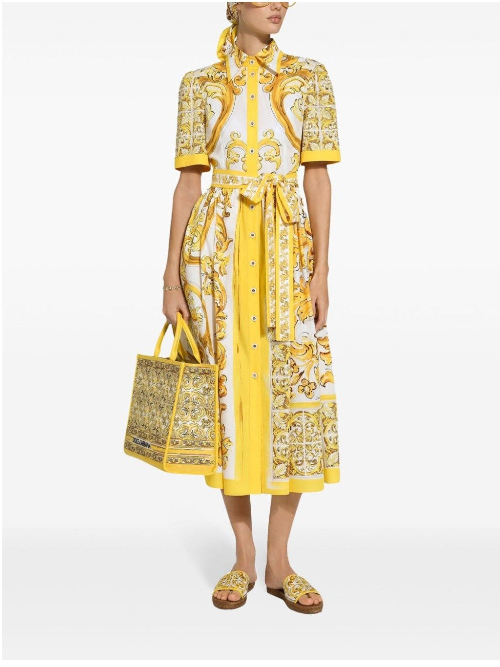 Dolce & Gabbana VESTITI Giallo