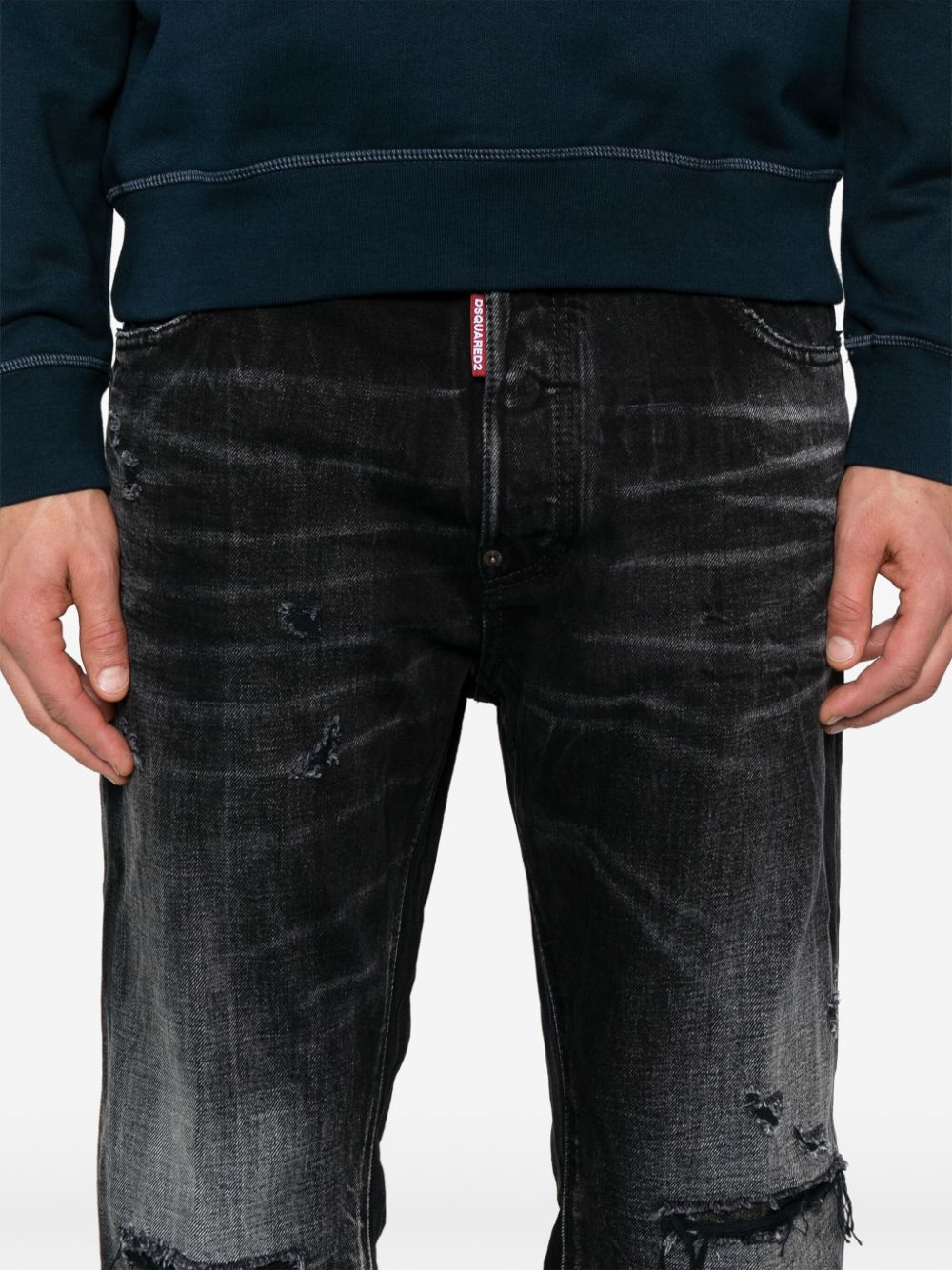 Dsquared2 PANTALONI Nero