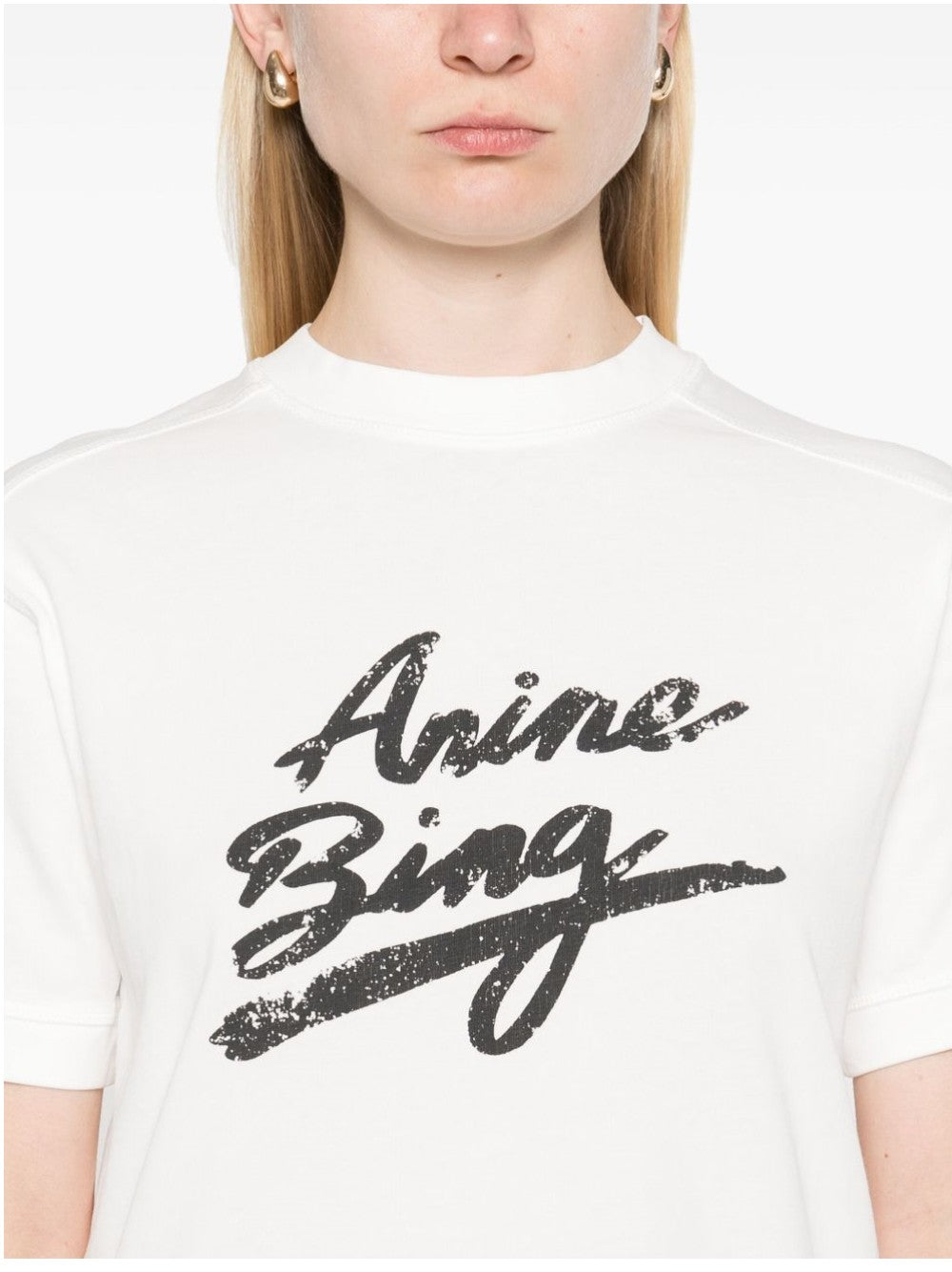 Anine Bing T-SHIRT Bianco