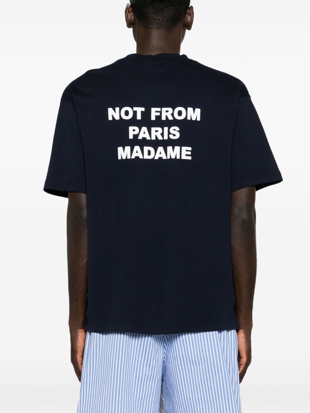 Drole De Monsieur T-SHIRT Blu